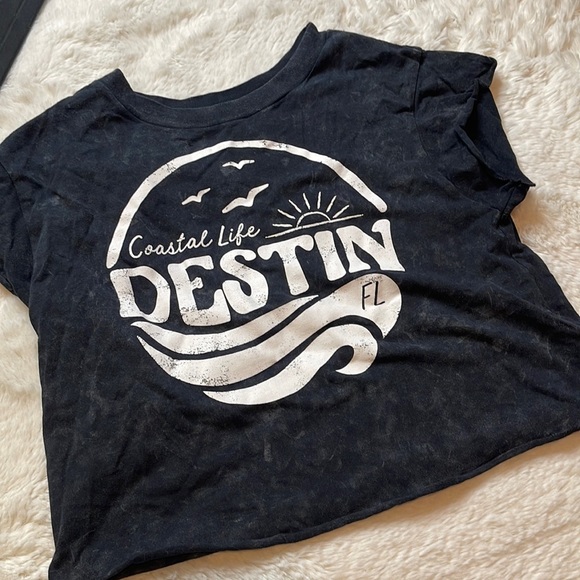 Destin FL Crop Top - SIZE: S - Picture 1 of 4